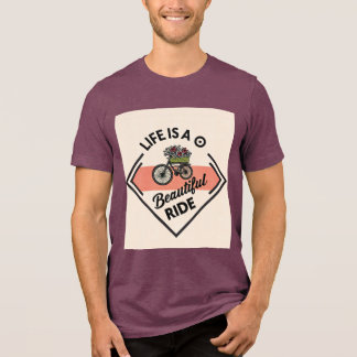 En Tri-matière T-Shirt La Vie Est Un Beau Voyage