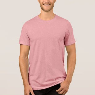 En Tri-matière T-shirt Mauve Bella+Canvas Tri-Blend