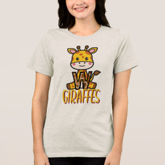 En Tri-matière T-shirt mignon pour les enseignants