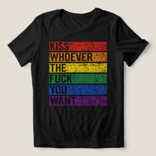 En Tri-matière T-shirt Mois de la fierté gay lesbienne LGBTQ Biso