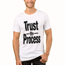 T-shirt Motivant pour Hommes « Croire au Processus