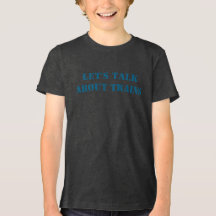T-shirt Parlons des Trains