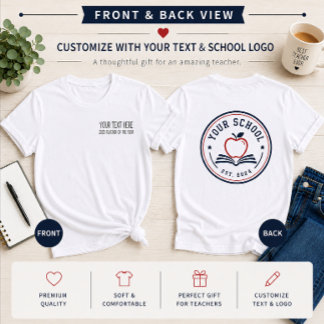 En Tri-matière T-Shirt personnalisé pour l'enseignant de l'année