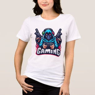 En Tri-matière T-shirt pour femme Assassin Gamer Mode urbaine d
