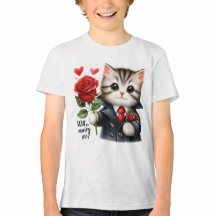 T-shirt Proposition Chiot Mignon pour Enfants | Ve
