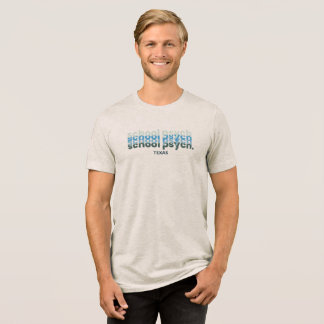 En Tri-matière T-Shirt Rétro Psy de l'École