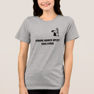 En Tri-matière T-shirt sur l'autonomisation des femmes