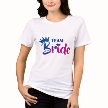 T-Shirt Team Bride distingué par son fantastique