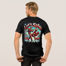 T-Shirt Tri-Blend pour Danser de la Salsa (concept