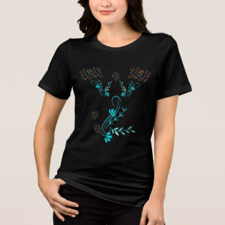 En Tri-matière T-shirt tri-mélange pour femmes Bella Canvas 
