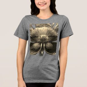En Tri-matière T-shirt tri-mélange pour femmes Bella+Canvas par Z