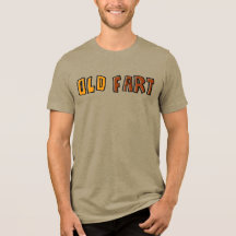 T-shirt tri-mélange pour homme "Vieux Con"