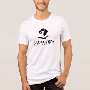 En Tri-matière T-shirt tricolore pour hommes de Broadview - grand