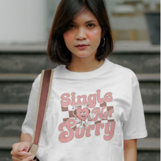En Tri-matière T-shirt unique, pas désolé pour la Saint-Valentin