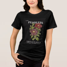 T-shirt vintage floral aquarelle noir et vert