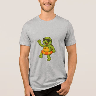 En Tri-matière T-ShirtCool Turtle T-Shirt - Décontractée inspirée