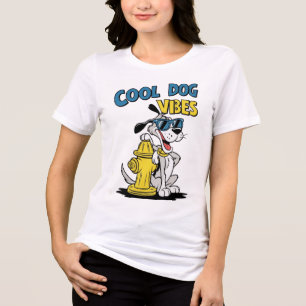 En Tri-matière Vibes de chien cool - Drôle T-shirt de chien de de