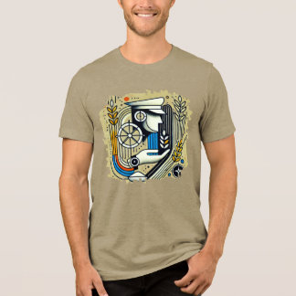 En Tri-matière Vortex Dreams - Spiraling Abstract Design T-shirt