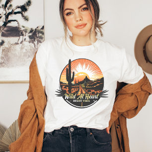 En Tri-matière Wild At Heart Western T-shirt