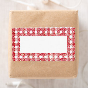 en vichy rouge blanc blanc dentelle vintage adress