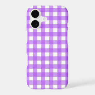 En vichy violet brillant