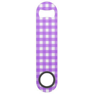 En vichy violet brillant