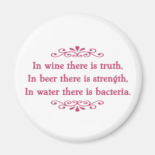 En Vino Veritas -cf Magnet