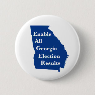 Enable All Georgia Election Results 2 Inch Round Button