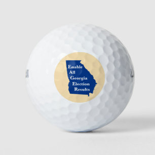 Enable All Georgia Election Results Golf Balls