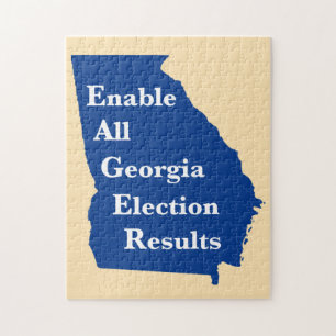 Enable All Georgia Election Results Jigsaw Puzzle