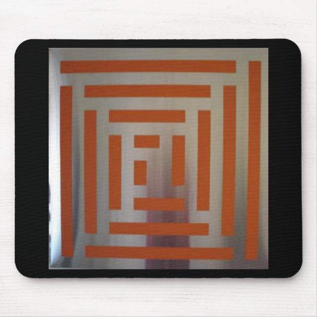 Enamel on Stainless Steel Mouse Pad (Front)