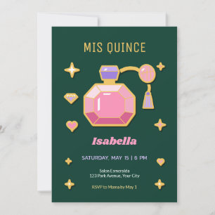 Enamel Pin Perfume Bottle Quince Invitation