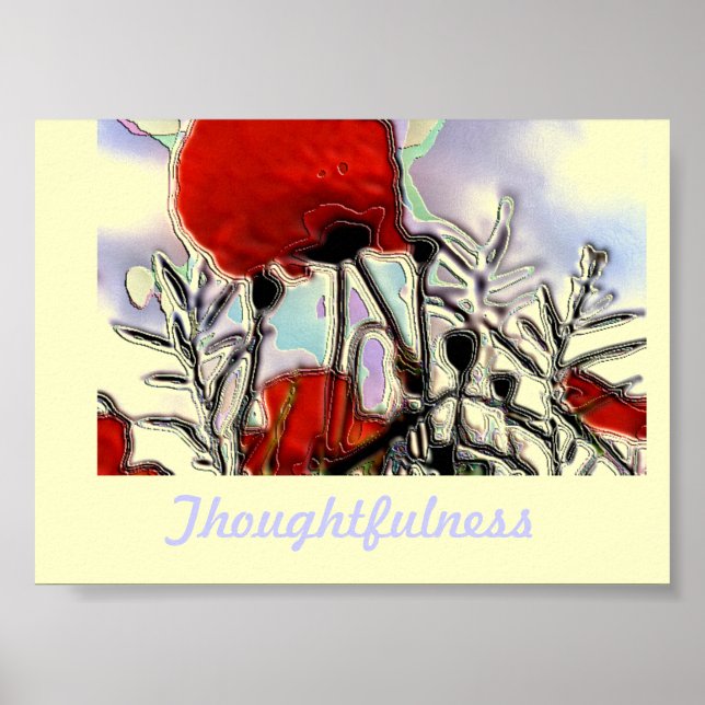 Enamel Poppies Poster (Front)
