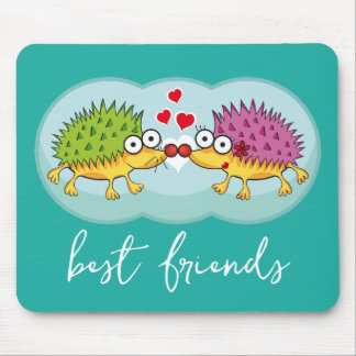 Enamorados de los erizos de Lindos. Erizo, erizo Mouse Pad