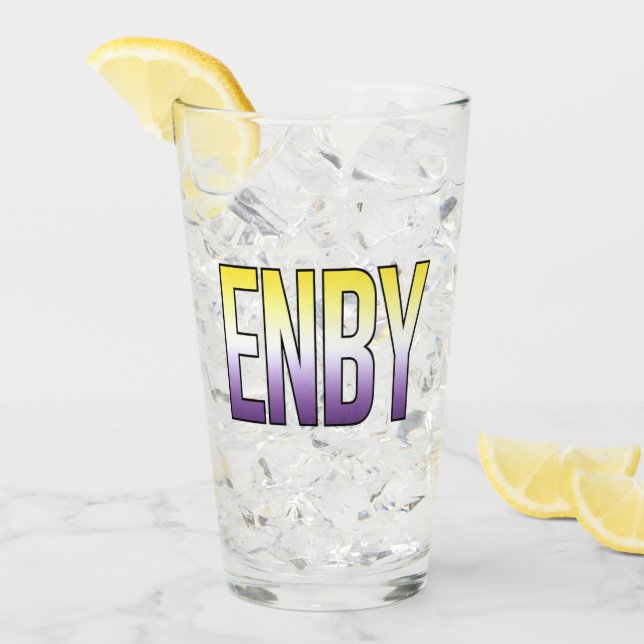 ENBY - Nonbinary Glass (Front Ice)