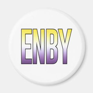 ENBY - Nonbinary Magnet