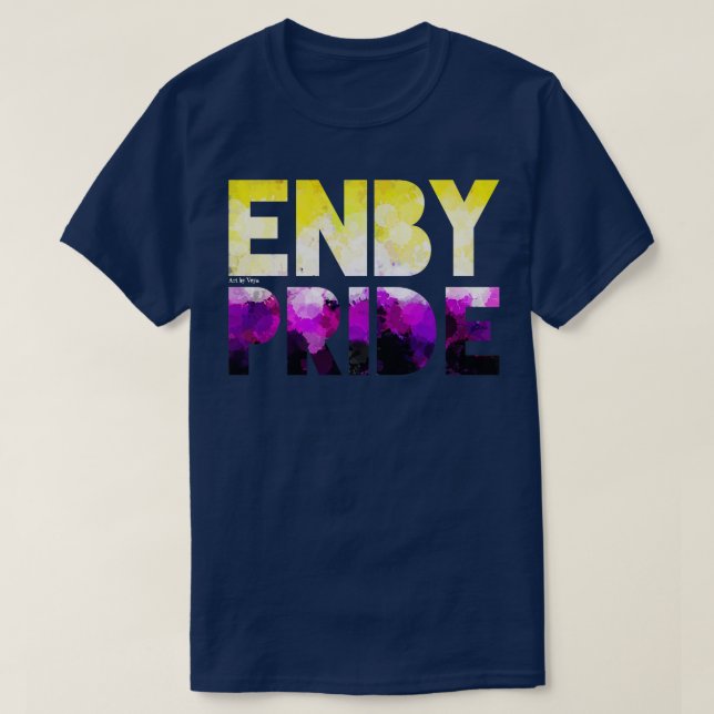 Enby Pride 2 T-Shirt (Design Front)