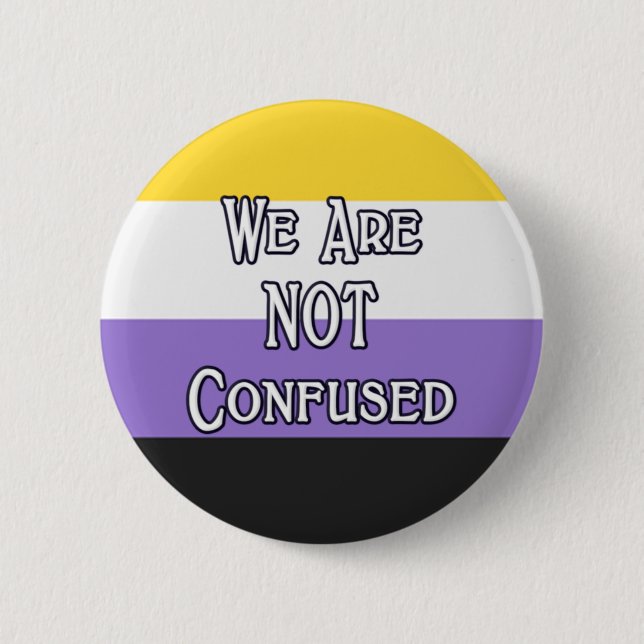 Enby We Are... 2 Inch Round Button (Front)