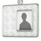 Créez votre propre ornement vertical en argent