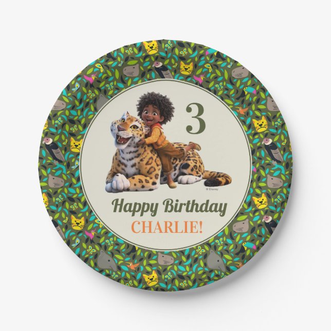 Encanto | Antonio Birthday Paper Plates (Front)
