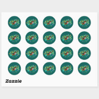 Encanto, Antonio & Mirabel - Familia Sticker, Zazzle