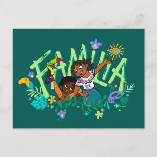Encanto Antonio & Mirabel - Familia Postcard