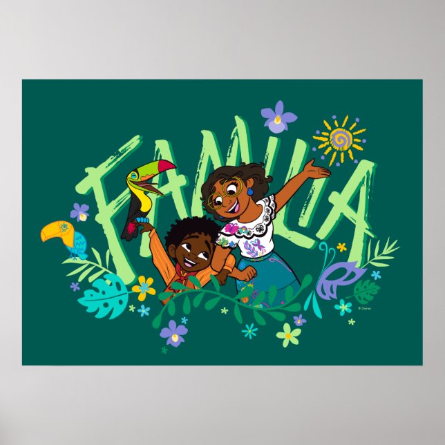 Encanto | Antonio & Mirabel - Familia Poster (Front)