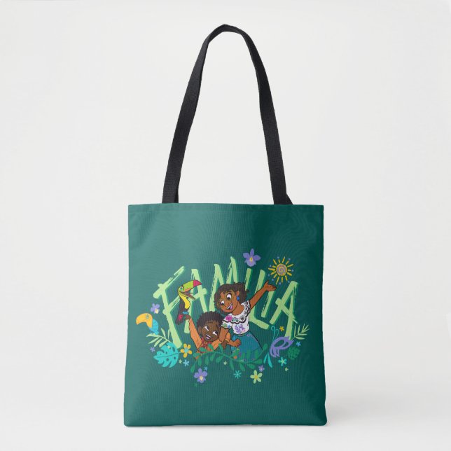 Encanto | Antonio & Mirabel - Familia Tote Bag (Front)