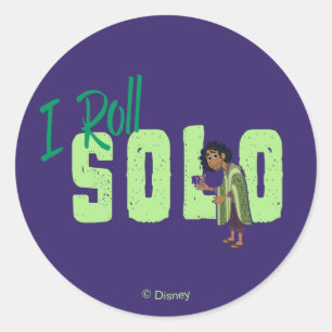 Encanto   Bruno - I Roll Solo Classic Round Sticker