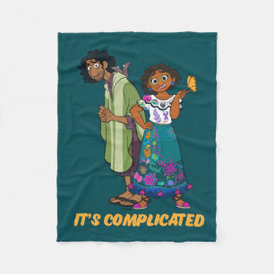 Encanto Bruno & Mirabel - It's Complicated Fleece Blanket