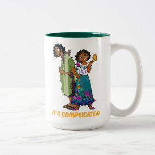 Encanto Bruno & Mirabel - It's Complicated Two-Tone Coffee Mug