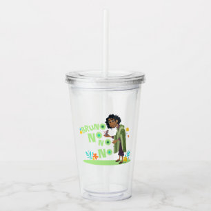 Encanto Bruno No No No Acrylic Tumbler