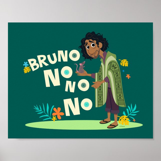 Encanto | Bruno No No No Poster (Front)