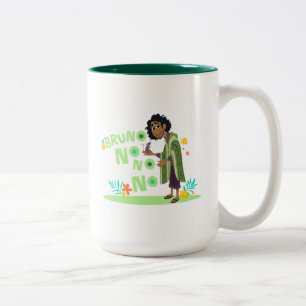Encanto Bruno No No No Two-Tone Coffee Mug